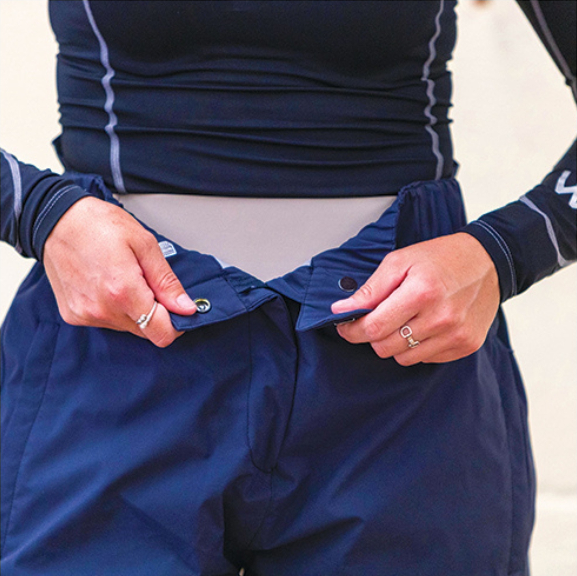 Woof Wear Femmes Pantalons De Équitation Imperméables Toutes Saisons WA0024-NANA - Navy